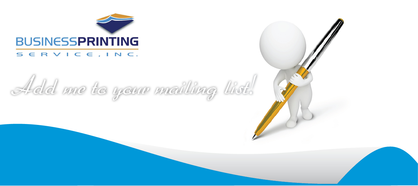Mailing list banner
